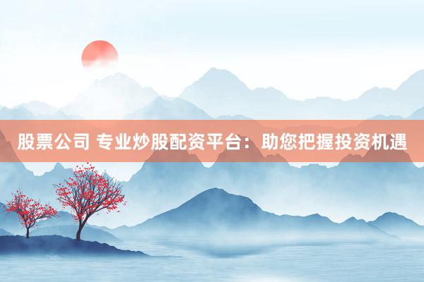 股票公司 专业炒股配资平台：助您把握投资机遇