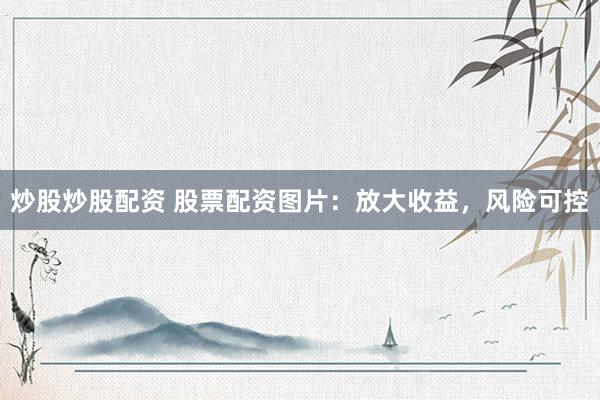 炒股炒股配资 股票配资图片：放大收益，风险可控