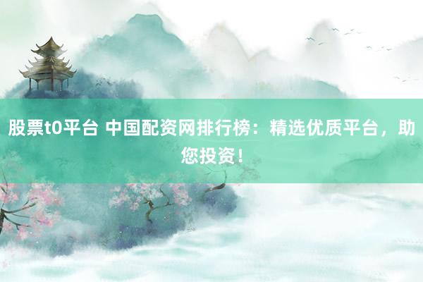 股票t0平台 中国配资网排行榜：精选优质平台，助您投资！
