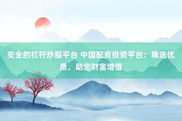 安全的杠杆炒股平台 中国配资投资平台：精选优质，助您财富增值
